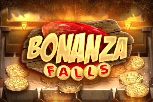 Slots Gossip 73 Bonanza Falls slot game poster for blog demo and review