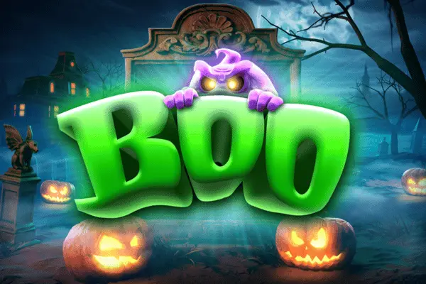 Slots Gossip 37 Boo slot game poster for blog demo and review