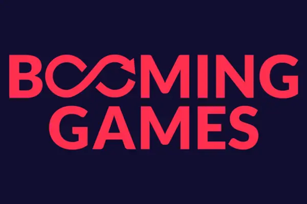 Slots Gossip 105 Logo of Booming Games Slots provider