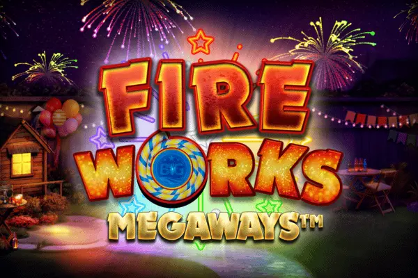 Slots Gossip 41 Fireworks Megaways slot game poster for blog demo and review