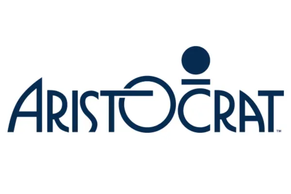 Slots Gossip 89 Logo of aristocrat gaming slots provider