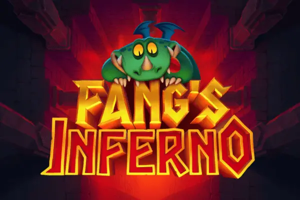 Slots Gossip 21 Fang's Inferno slot game poster for blog demo and review