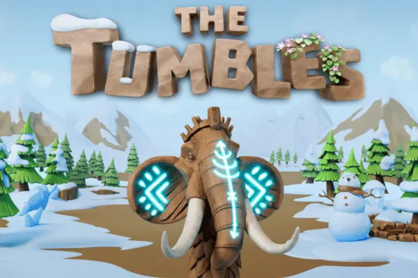 Slots Gossip 27 The Tumbles slot game poster for blog demo and review